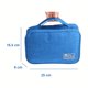 thumbnail image 4 of Cosmetiquera Azul Organizador de maquillaje para viaje de tela impermeable, 4 of 8