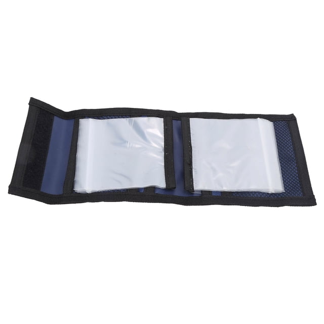 10 Pockets Fly Fishing Leader Wallet, Fly Fishing Leader Case Oxford Cloth 10 Pockets Tippet Storage For Fly Fishing Great For Pre-Tied Carp And Catfish Rigs