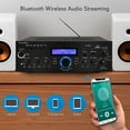thumbnail image 4 of Pyle Home Amplificateur Stéréo Maison 200 Watts AM/FM AUX/USB (Lot de 2), 4 of 7