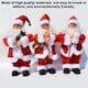 thumbnail image 3 of Kearding Muñeco de Papá Noel eléctrico de Navidad, decoración de moda, juguete para niños, adorno de fiesta, accesorio decorativo para Kits de decoración para fiestas, 3 of 6