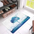 thumbnail image 3 of MKHERT Watercolor Space Galaxy Nature Tree Butterflies and Birds Silhouette Doormat Rug Home Decor Floor Mat Bath Mat 30x18 inch, 3 of 3
