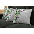 thumbnail image 2 of Ambesonne Colorful Throw Pillow Cover 4 Pack, Bohem Wild Butterflies, 16", Multicolor, 2 of 6