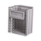 thumbnail image 5 of Bote de basura de cocina colgante que recoge restos de comida, contenedores de basura plegables transparentes Gris, 5 of 8