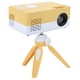 thumbnail image 5 of Mini proyector de vídeo portátil para cine en casa LED, 100‑240V, blanco, amarillo, enchufe AU, 5 of 10