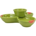 thumbnail image 3 of Ebros 8.25"L Ceramic Olive Halves Shaped Serving Bowl or Plate or Dish Platter, 3 of 5