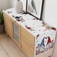 thumbnail image 4 of Pink Valentine's Day Table Runner - 72 Inch Long, Kitchen Dining Table Runner Dresser Scarves, Spring Floral Gifts Eucalyptus Leaves Farmhouse Decor for Coffee Tables Wedding Party Banquet, 4 of 8