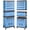 Blue, variant on LARBANKE Double-Door Tool Box with Lock, Multifunctional Top & Stackable Design, Connects with 5 & 7-Drawer Tool Chests