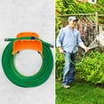 thumbnail image 6 of UPOUART Wall Mounted Hose Hanger Garden Hose Reel Holder Orange PP 1Set, 6 of 7