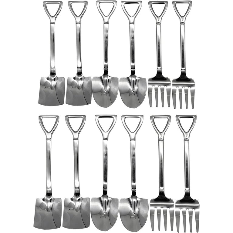Shovel Stainless Steel Spoon Square Head Thickened Household