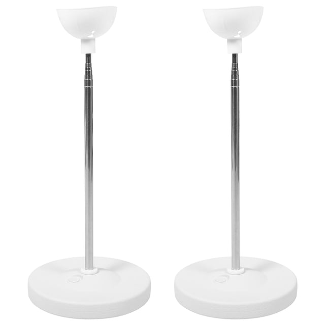 Kit de 2 soportes estables para globos, ideales para centros de mesa, decoración y accesorios para fiestas. Incluye varillas para globos y varillas.