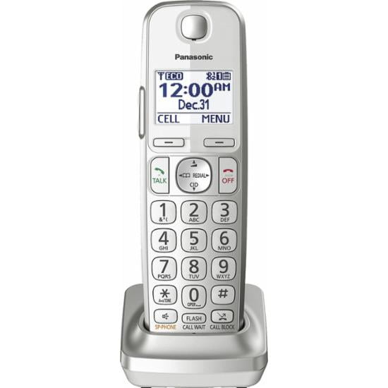 Panasonic® Expansion Handset For KX-TGE463S/474S/475S Phone Systems, KX-TGEA40S
