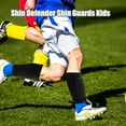 thumbnail image 5 of Shin Guards Kids，Non-Slip Calf Compression Sleeve with Honeycomb Pads, Football  Socks Featuring Collision Avoidance, Breathable Shin Pads for Kids and Adult Outdoor Sports, 5 of 7