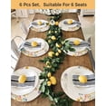 thumbnail image 4 of 15 Inch Round Placemats Set of 4, Easter Bunny Non Slip Heat Insulation PP Table Mats, Rabbit Spring Flowers Leaves Vintage Rustic Plants Washable Place Mats for Kitchen Dining Party Table Decor, 4 of 7