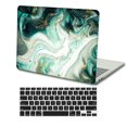 thumbnail image 3 of KSK KAISHEK Hard Case Compatible with MacBook Pro 14 inchs( Touch ID, 2023/2022/2021) + Black Keyboard Cover Model A2442 & A2779, Type C Marble 61, 3 of 5