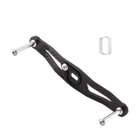 Axioma Fishing Reel Handle Fishing Accessories Strong Ergonomic Spare Part Crank Handle Aluminum 7x4mm 105mm