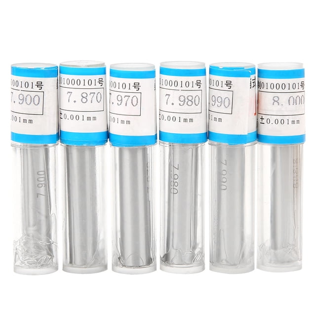 Plug Gage Set,50pcs 7.51-8mm Plug Pin Pin Gage Metric Pin Gage Finely Tuned Performance
