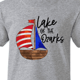 thumbnail image 4 of Inktastic Lake of the Ozarks Sailboat Youth T-Shirt, 4 of 5