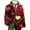 08-Red, variant on IWRICH Men's Corduroy Valentines Blazer Love Heart Button Casual Suit Jacket Slim Fit Loose Work Sport Coat with Pocket 13-Black XL