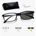 thumbnail image 1 of Lentes Fotocromaticos Anti Luz Azul Unisex Modelo Negro, 1 of 4