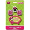 Minnie Mouse Bow-Tique Birthday Party Candles, 4ct