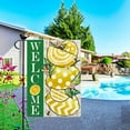 thumbnail image 4 of Welcome Summer Three Lemon Garden Flag Spring Summer Double Sided Vertical Rustic Burlap Farmhouse Small Yard Seasonal Holiday Outdoor Decor 12.5 × 18 Inch, 4 of 6