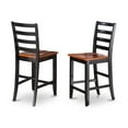 thumbnail image 4 of East West Furniture 9  Pc  pub  Table  set-  Square  Counter  height  Table  and  8  Dining  Chairs, 4 of 6
