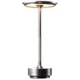 thumbnail image 1 of Rechargeable Table Lamp Dimmable Metal Cordless Waterproof Touch Night Light Esthetics Desk Lamp, 1 of 5