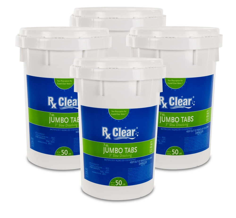 Rx Clear 3 Inch Stabilized Chlorine Tablets