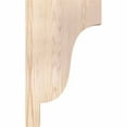thumbnail image 3 of 3 1/2"W x 12"D x 20"H Newport Smooth Corbel, Douglas Fir, 3 of 9