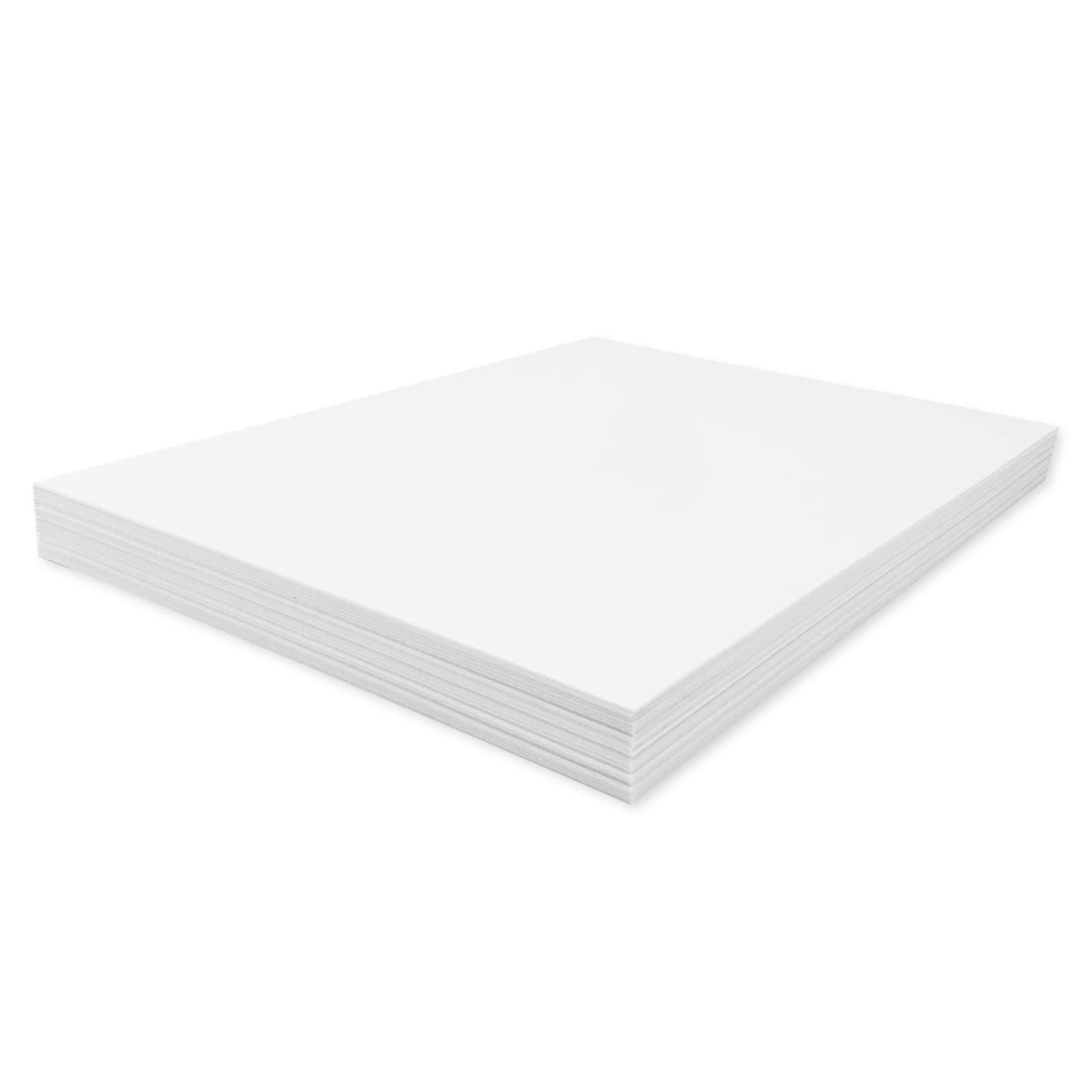 24 PCS White EVA Foam Sheets 1mm Thick 15.7 x 11.8 Inches Craft Foam Paper for for Card Making, Crafting, DIY Project, Stamp, Scrapbooking, Cosplay