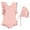 Pink, variant on WUXIAN Toddler Baby Girls 1pc Beach Swimsuit With Ruffled Trim Solid Color Swimsuit Classic Beachwear