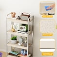 thumbnail image 4 of 4 Pack Wire Rack Covers, 24x12" Faux Wood Shelf, Waterproof Wood-Grain Wire Shelving Toppers for Kitchen & Closet Pantry, White, 4 of 8