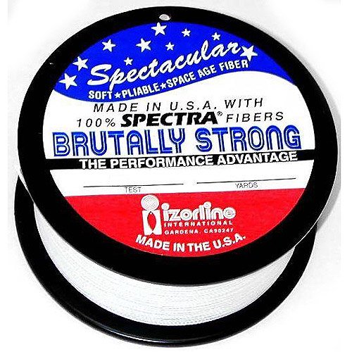 Izorline Brutally Strong Spectra Braided Fishing Line, 500 yd