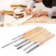 thumbnail image 5 of Carving Chisels, Turning Tool High Speed Steel  For Lathe Projects ANGGREK Woodturning Chisels, 5 of 8