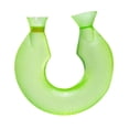 thumbnail image 3 of Bolsa de agua caliente para el cuello, bolsa de agua caliente, bolsa de compresas calientes, calentador de cuello y hombros de PVC con funda extraíble Verde, 3 of 9