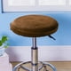 thumbnail image 4 of impermeables para taburete de tela, de asiento de silla a prueba de polvo para taburetes de 30-38 cm marrón perfecl Fundas Elásticas, 4 of 8