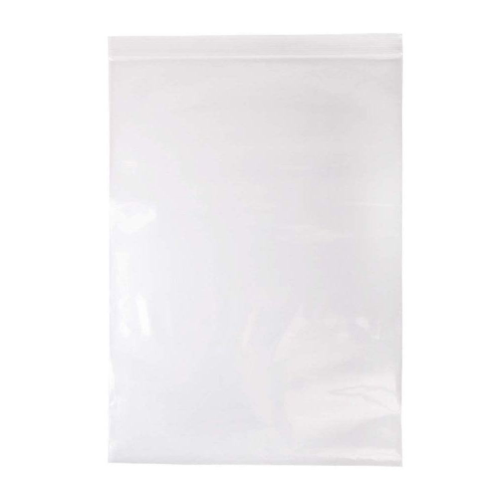 1000 Pack of Clear Zip Lock Bags 8 x 10. Reclosable Poly Packing Bags 2