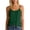 Army Green, variant on Long Cami Tank Tops for Women Built-in Bra Pads Sleeveless Design Soft Cotton Base Layer Vest for Daily Wear Yoga Underlayering Comfort Tops