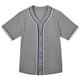 thumbnail image 1 of Camiseta de béisbol Repawu Kids Button Down Hip Hop 4 años, gris, 1 of 6