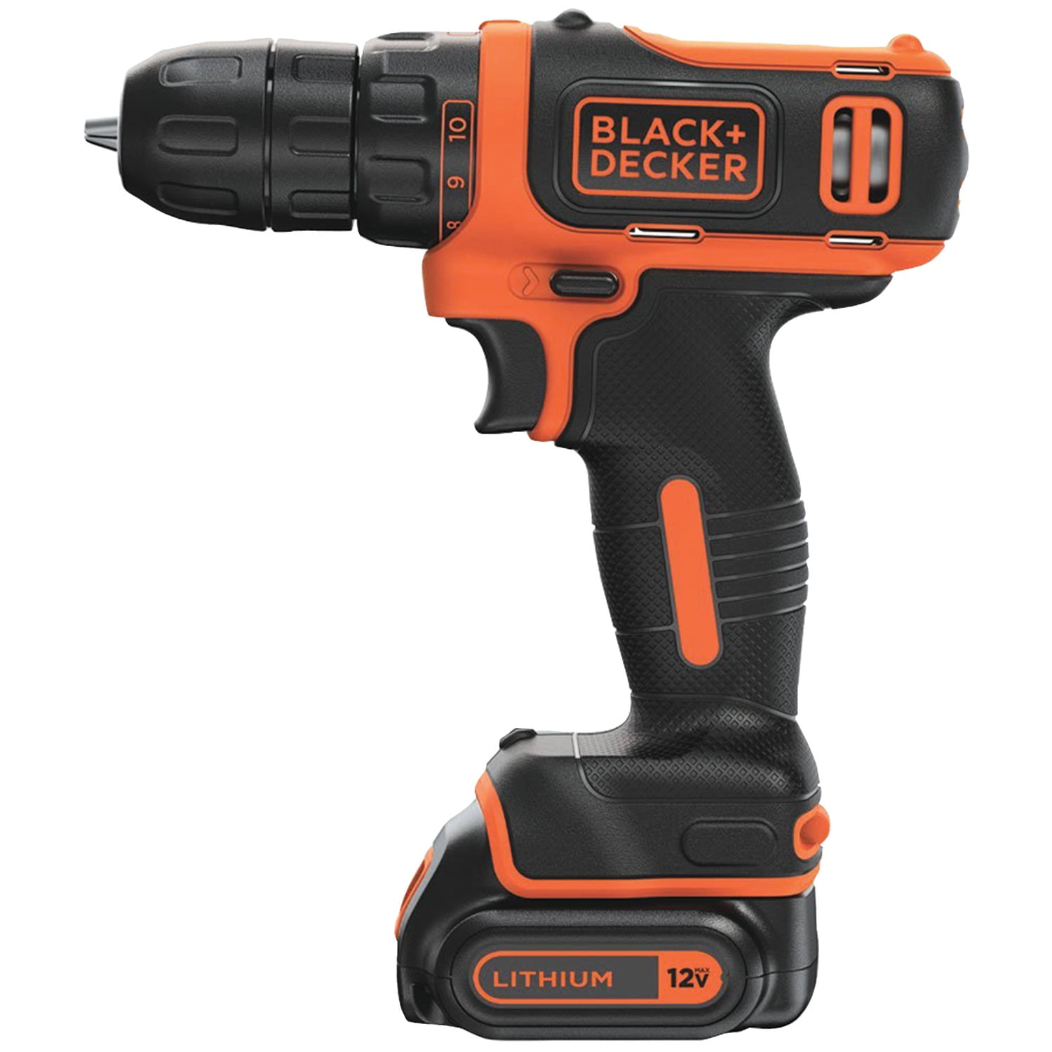 13MM Black & Decker Cordless Drill Machine, Model Name/Number: CD121B2-IN,  18V