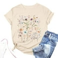 thumbnail image 2 of T-Shirts pour Femmes à Imprimé Floral, Chemises Opaques pour Femmes, Chandail à Manches Longues pour Femmes, T-Shirt à Manches Courtes à Col Rond pour la Course, Chandail à Manches Longues pour Femmes, Col Roulé à Manches Longues pour Femmes Grande Taille, T-Shirt à Manches Longues pour Toutes les Occasions, 2 of 3