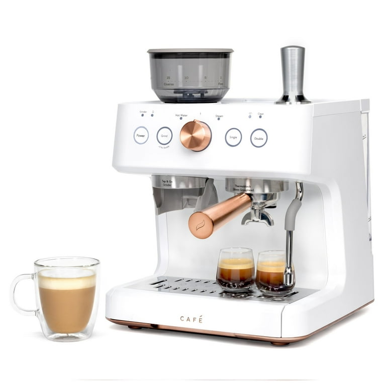 Café Bellissimo Semi Automatic Espresso Machine + Milk Frother