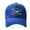 Blue, variant on Bibifish Mens And Womens Black Vintage Baseball Cap Colorful Fish Letter Embroidery Detail Cap Casual Adjustable Outdoor & Fishing Sun Protection Cap