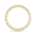 thumbnail image 2 of ANGARA IGI Certified Lab Grown 1.16 Ct Diamond Eternity Stackable Ring for Women in 14K Yellow Gold (Size-2.4mm| Color-F-G| Clarity-VS) | Anniversary, Jewelry Gift for Women | Lab-Grown Diamond Ring, 2 of 4