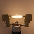 thumbnail image 4 of R7S 118 mm LED 7 W blanco cálido 3000 K, 500 lm, R7S J78 COB LED lineal reemplazo lápiz halógeno 40 W 50 W, R7S LED 118 mm bombilla delgada para mini proyecto/luz de pared, no regulable, paquete de 2 [Clase de eficiencia energética A+] brillar Electrónica, 4 of 5