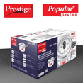 thumbnail image 5 of Prestige Popular Plus Svachh Virgin Aluminium Pressure Cooker (3L, Silver), 5 of 5