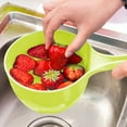 thumbnail image 1 of HOARBOEG Plastic Water Scoop For Bathing And Kitchen Use With Comfortable Handle Ideal For Washing Dishes Vegetables Baby Hair Rinsing And Daily Tasks, 1 of 6