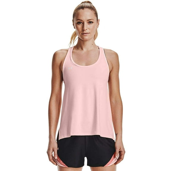 Under Armour Womens Knockout Tank Top Beta Tint 658/White X-Small