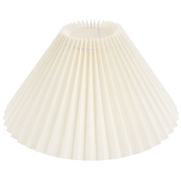 LAMIRO Yellow Pleated Lampshade Bedroom Decor Dust Protection 1Pack