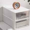 thumbnail image 4 of FloreceBien Cajón de Almacenamiento Caja de Almacenamiento de Mesa Cajón de Calcetines para el hogar Dormitorio Transparente, 4 of 5
